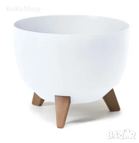 Кашпа-29,2х18,3 см./кашпа на крачета/пластмасова кашпа