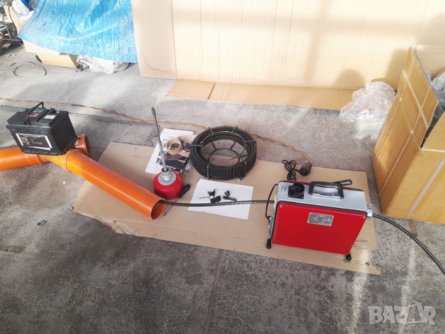 Нова Pro машина за отпушване на канали 26(20+6) метра спирали, снимка 5 - Други машини и части - 39662542