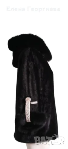 Палто естествен косъм , снимка 5 - Палта, манта - 55886980