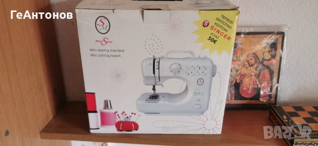 Мини шевна машина Mini Sew, снимка 6 - Шевни машини - 52720616