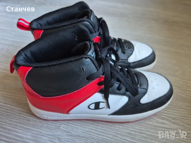 Champion високи кецове №38 – обувани веднъж, снимка 7 - Детски обувки - 55847921