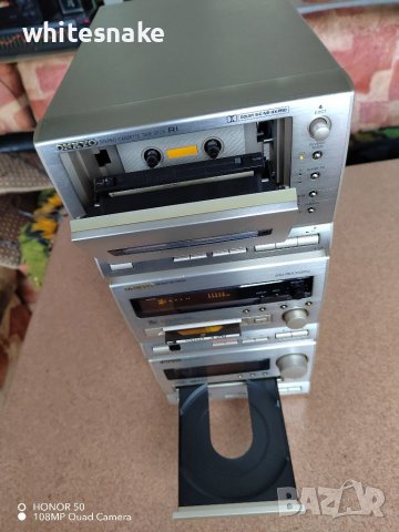 Onkyo HiFi System, CD, MD, TAPE, AUX, Tuner... , снимка 6 - Аудиосистеми - 36648764