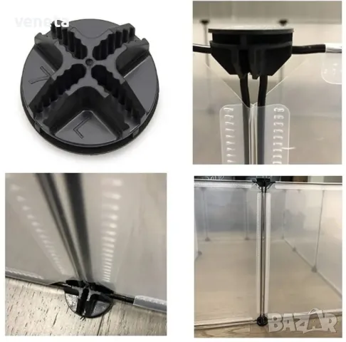 Кошара за домашни любимци пластмасов преносим двор  ; Хамстери, кученца, котенца, зайци , снимка 3 - За кучета - 48602551