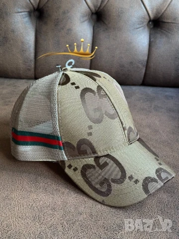шапки с козирка louis vuitton gucci , снимка 9 - Шапки - 51293966