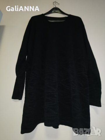 СТРАХОТНА ТУНИКА  ЧЕРНО 2XL-3XL, снимка 4 - Туники - 44488315