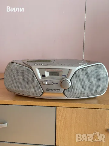 Радиокасетофон с CD Panasonic, снимка 3 - Радиокасетофони, транзистори - 56129567