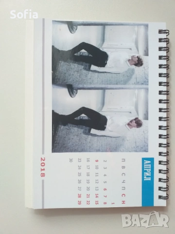 Уникален календар на BTS за фенове и колекционери 12 снимки, снимка 9 - Колекции - 54223594