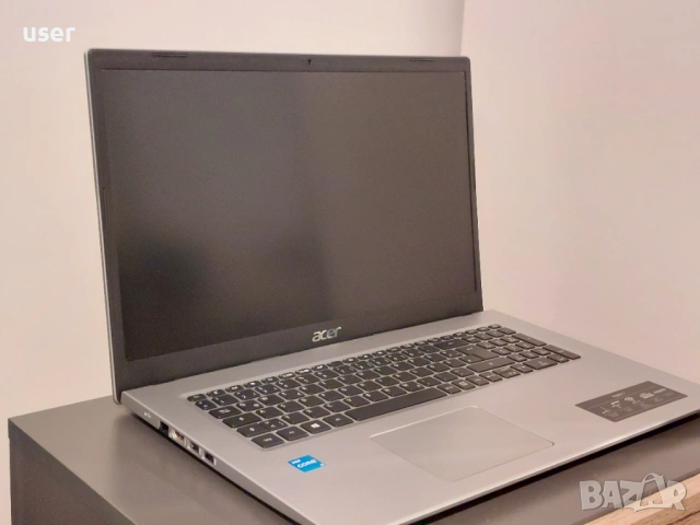 12GB RAM, Core i3-1115G4, 512GB SSD NVMe, 17.3" лаптоп Acer Aspire 3 A317 A317-53, снимка 2 - Лаптопи за работа - 53991287