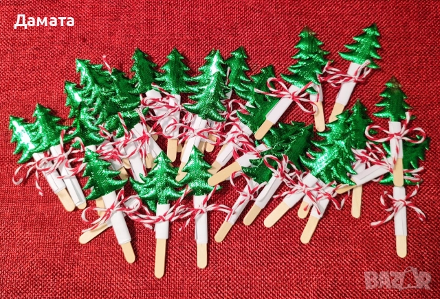 Коледни декорации -свещници/табелки /подаръчни кутии и др., снимка 17 - Коледни подаръци - 47740734