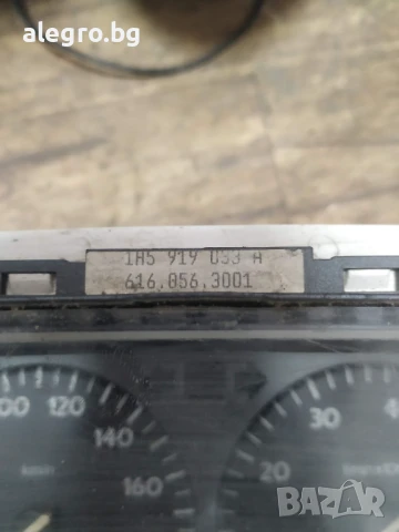 Табло Километраж за VW Golf 3, Vento, 1H5 919 033 A, 616.056.3003, 1H5919033A, снимка 5 - Части - 50760228
