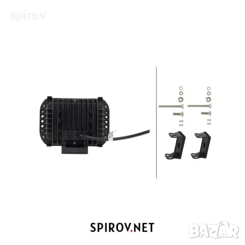 Комплект LED халогени HELLA Long-range light VF450 12/24V 75W 3000lm, снимка 3 - Части - 55745672