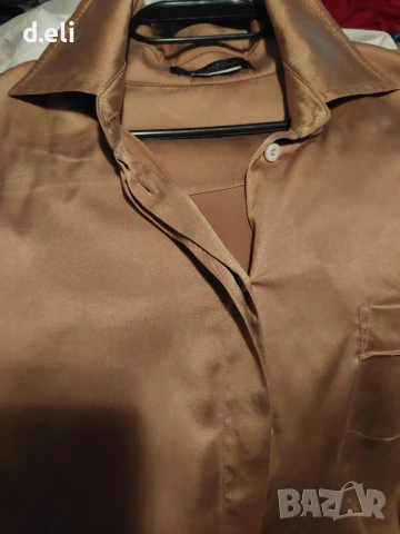 Max Mara Original Size M 100% Коприна Страхотна ризка, снимка 8 - Ризи - 49789932