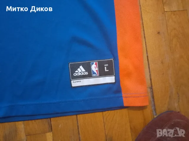 Carmelo Anthony New York Knicks NBA Jersey  #7 баскетболна тениска маркова на Адидас размер Л, снимка 2 - Баскетбол - 55976925