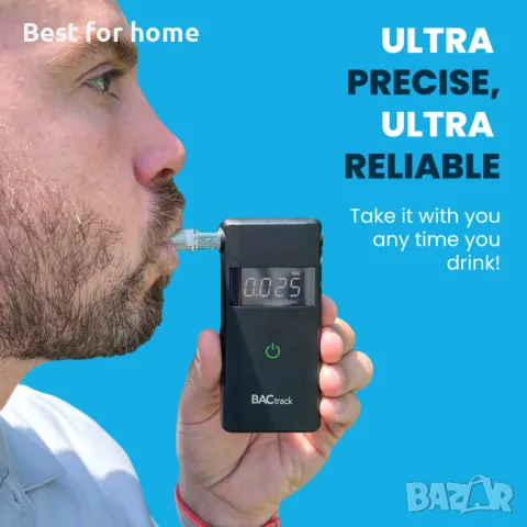 Алкотестер BACtrack Scout - Професионален клас точност, снимка 4 - Уреди за диагностика - 50106111