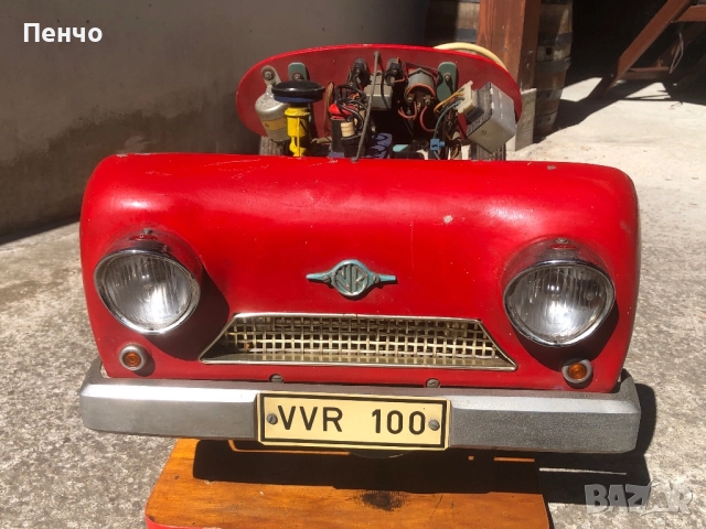 ретро автомобил /учебен демонстрационен модел/ - 1950/60г. - GERMANY, снимка 2 - Антикварни и старинни предмети - 51603142