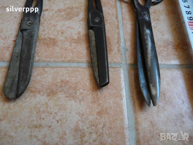  Стари ножици - 3 бр. , снимка 3 - Други ценни предмети - 30383503
