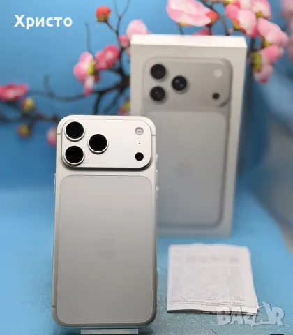 ГАРАНЦИОНЕН!!! Apple iPhone 17 Pro Max, 256GB, 5G, Silver, снимка 4 - Apple iPhone - 55791353