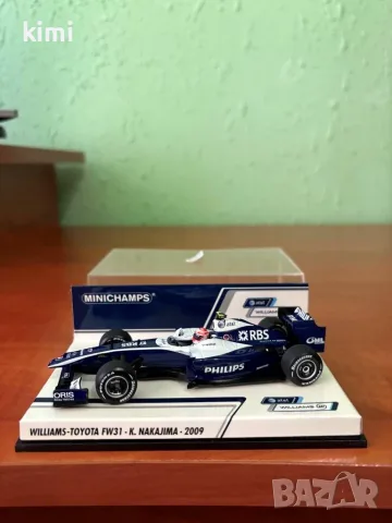продавам модели формула 1 мащаб 1.43 на minichamps - договаряне , снимка 10 - Колекции - 49580526