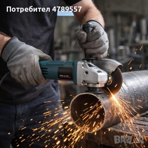 Ъглошлайф на ток Kraftroyal - 125mm бързо и прецизно рязане, снимка 2 - Други - 54114681