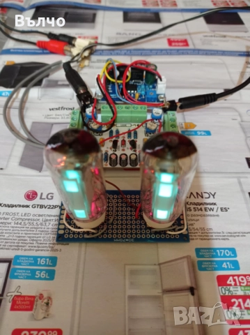 Лампов индикатор, снимка 2 - Еквалайзери - 47694609