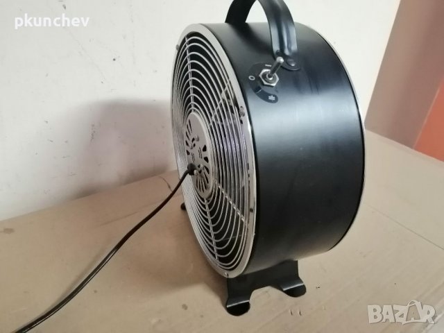 Метален вентилатор 26 см. , снимка 3 - Вентилатори - 40132206