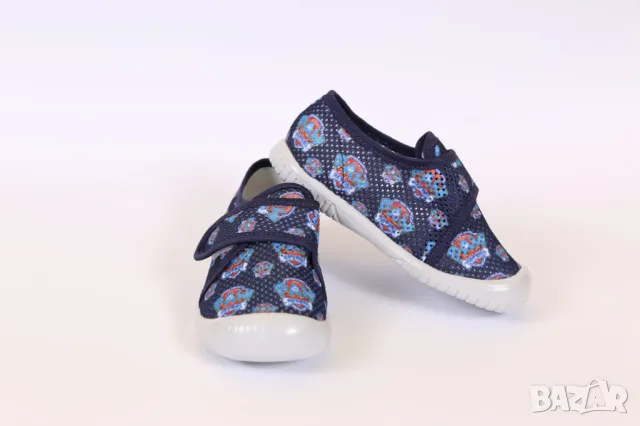 Детски пантофи Беко синьо мрежа 19/32, снимка 2 - Детски пантофи - 50279265