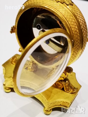 RRR-Настолен( DESK CLOCK)часовник-1/4 репетир(1780г.каретен часовник, снимка 12 - Джобни - 31231969