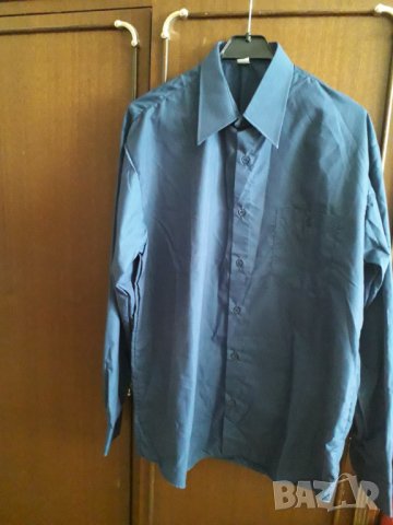 Мъжка риза тъмносиня 41/42