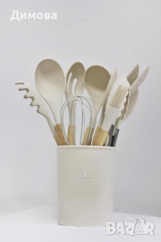 К-т прибори силикон Промо цена, снимка 3 - Прибори за хранене, готвене и сервиране - 42648813