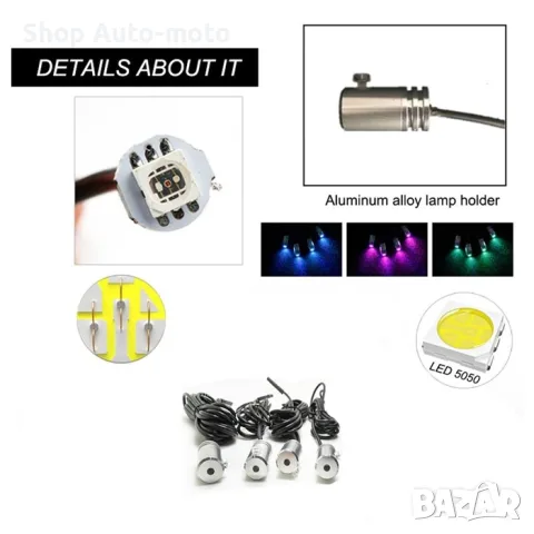 Интериорна лента Automat, RGB, 12V, снимка 2 - Аксесоари и консумативи - 33723793