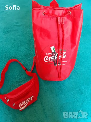 Кока Кола колекция/Coca-Cola импрегнирано сакче-раничка Кока-Кола- 90-те, снимка 4 - Колекции - 31948469