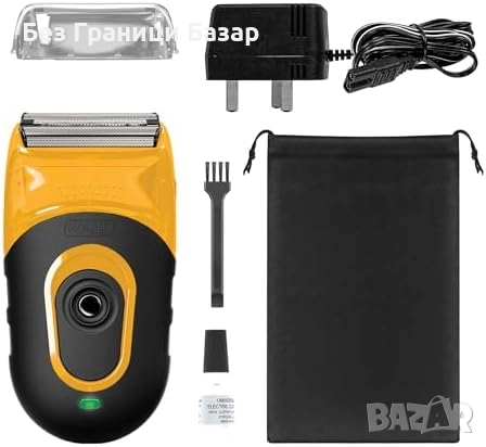 Нова Мъжка самобръсначка Wahl с гъвкави фолия и 60 мин безжична работа