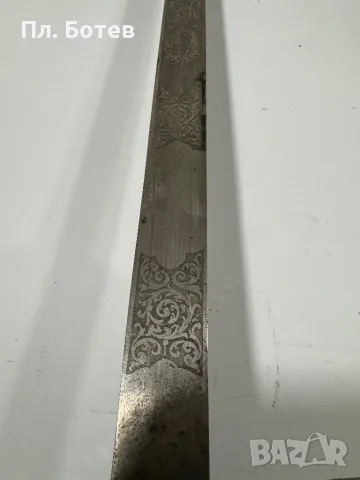 Стара бойна сабя, снимка 10 - Антикварни и старинни предмети - 49535488