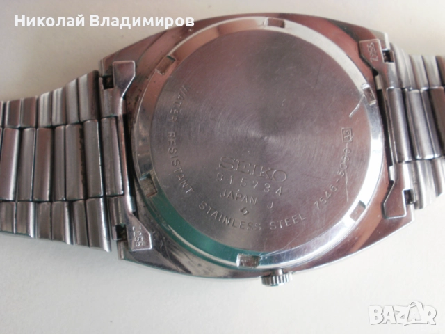 Seiko SQ кварцов Сейко мъжки ръчен часовник, снимка 5 - Мъжки - 52164598