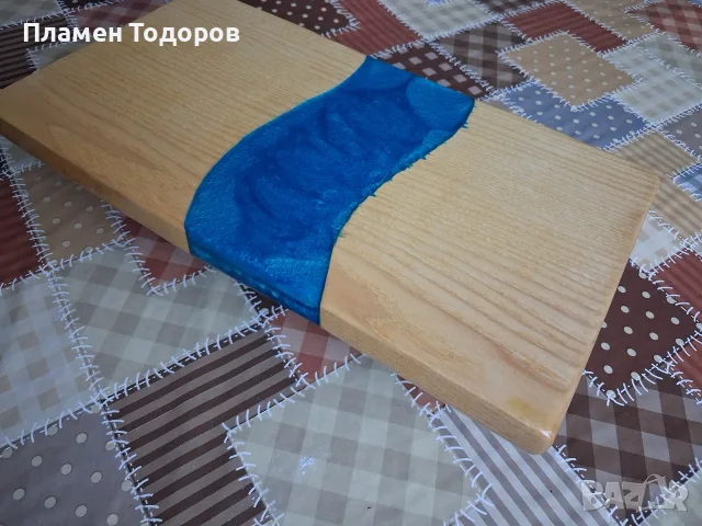 Ръчно изработени дървени дъски с епоксидна смола, снимка 2 - Ръчно изработени сувенири - 56067133