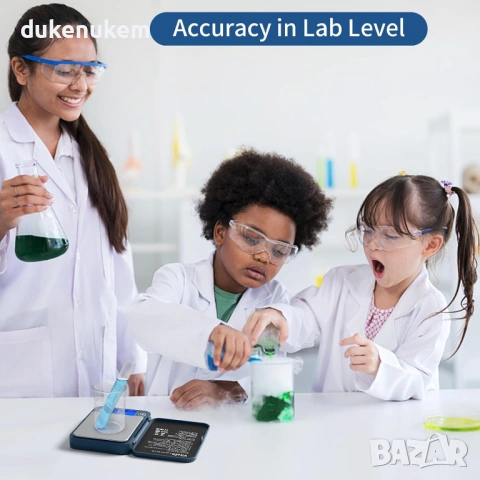 Дигитална джобна везна Vitafit 500 g – точност 0.01 g, LCD дисплей, снимка 3 - Друга електроника - 53162735