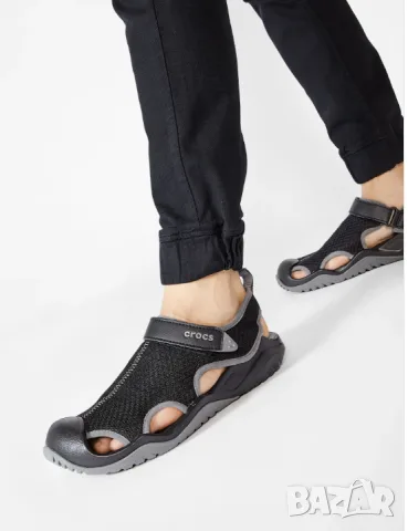 Crocs Сандали Swiftwater Mesh Deck Sandal M 205289  номер 41-42, снимка 2 - Мъжки сандали - 55827700