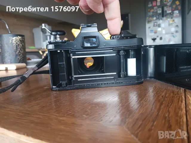 Фотоапарат Pentax МV и обкетив SMC Pentax-M Zoom 40-80mm f/2.8-4, снимка 5 - Фотоапарати - 56196139