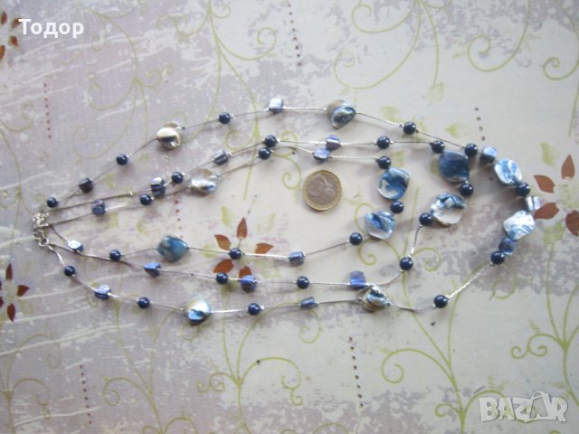 Страхотно колие гердан с естествени камъни 16