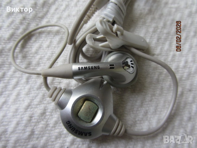 Слушалка за мобилен телефон Samsung - за колекционери, снимка 2 - Слушалки, hands-free - 53381055