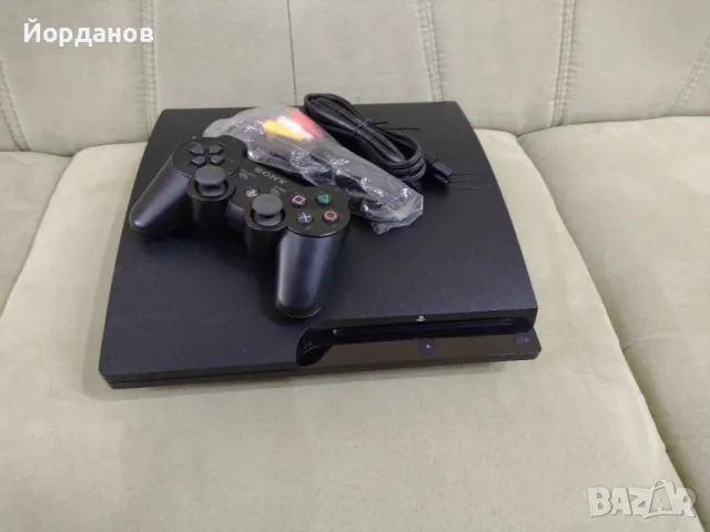Playstation 3 Slim комплект с джойстик и кабели , снимка 2 - PlayStation конзоли - 49504900
