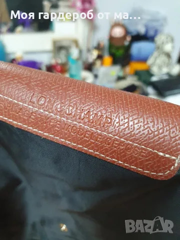 Голяма чанта Longchamp.черна добро състояние. , снимка 6 - Чанти - 56329277