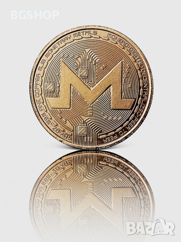 Монеро монета / Monero Coin ( XMR ) - Gold, снимка 2 - Нумизматика и бонистика - 38573837