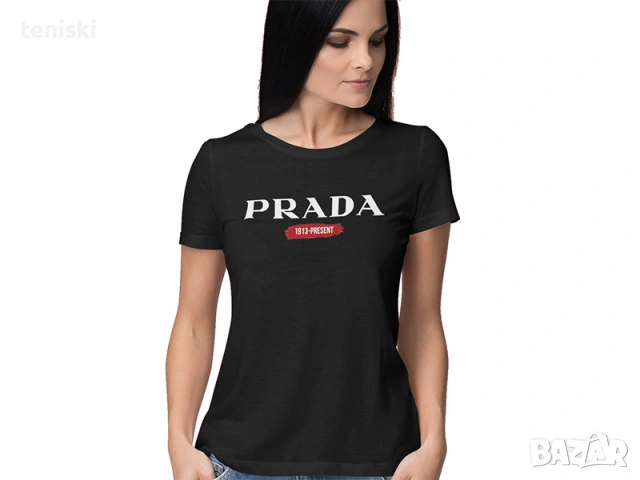 Тениски принт по модели на Prada, снимка 3 - Тениски - 54179645