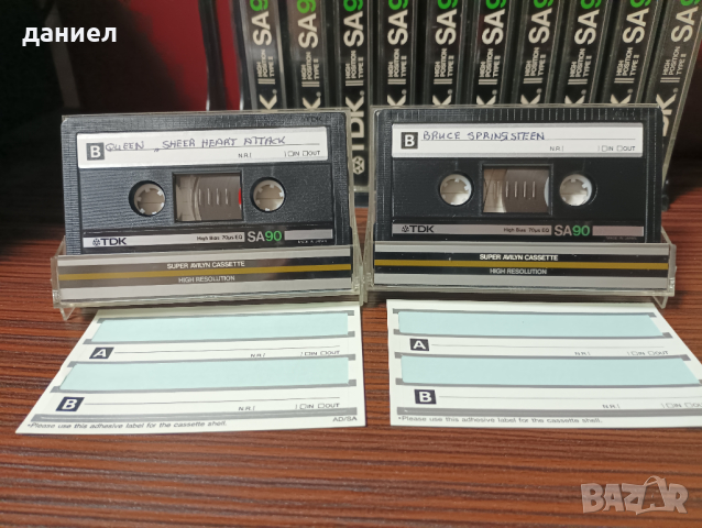 12 бр. аудио касети TDK SA90 - TYPE II - хромна лента - POP, ROCK, снимка 4 - Аудио касети - 44808210