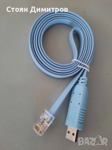 Cisco сериен конзолен кабел USB-RJ45, Сonsole cable