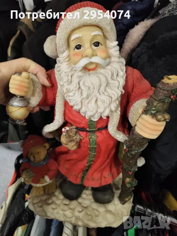 голям Дядо Коледа 50см -59лв, снимка 6 - Декорация за дома - 48425690