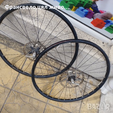 Чифт 26 цола капли за велосипед колело Shimano deore xt с диск център лоок , снимка 1 - Части за велосипеди - 42200852
