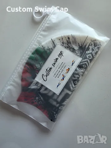 swim cap / плувна шапка / шапка за плуване / плуване, снимка 6 - Водни спортове - 56227286