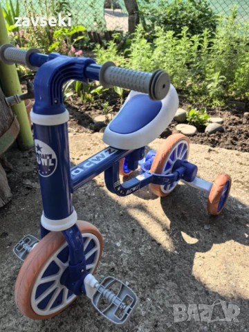 Четириколка/ колело за баланс -3 в 1, снимка 2 - Детски велосипеди, триколки и коли - 50615976